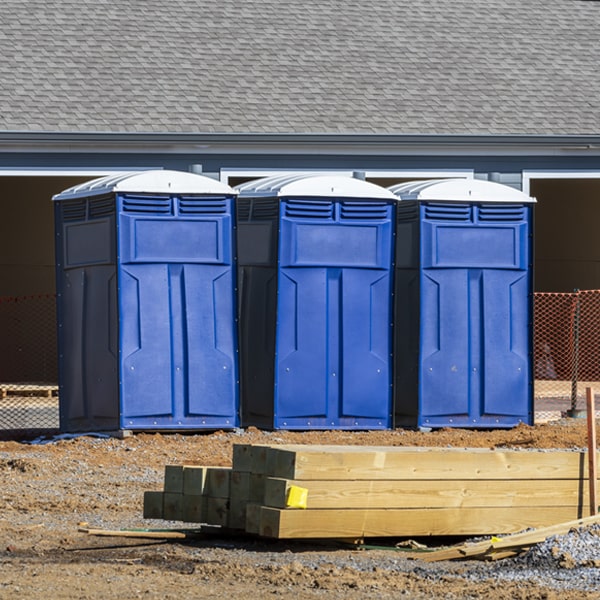 are there any restrictions on where i can place the portable restrooms during my rental period in Tehachapi CA